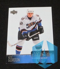 2003-04 Upper Deck Young Guns Boyd Gordon #244 Rookie Washington Capitals